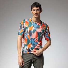 ALÉ Koszulka kolarska z krótkim rękawem - OFF ROAD - GRAVEL SAVANA - kolorowy