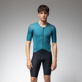 ALÉ Kombinezon kolarski - TRIATHLON EAGLE TRI - zielony/czarny