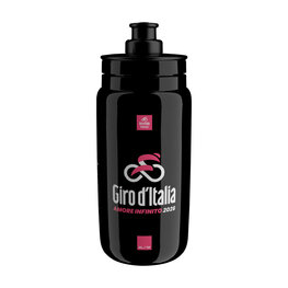 ELITE Bidon kolarski - FLY GIRO D'ITALIA BLACK MAP 550 ML 2026 - czarny