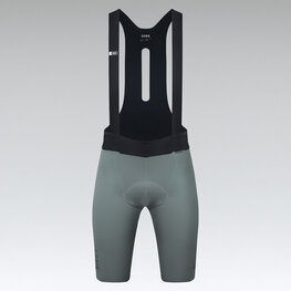 GOBIK Krótkie spodnie kolarskie z szelkami - X - zielony