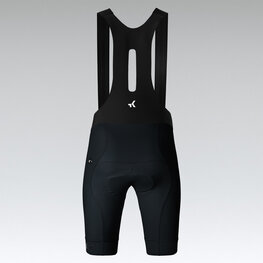 GOBIK Krótkie spodnie kolarskie z szelkami - ABSOLUTE  7.0 COMPACT - czarny