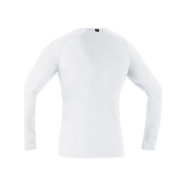 GORE Kolarska koszulka z długim rękawem - BASE LAYER - biały