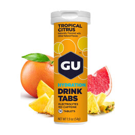 GU napój - HYDRATION DRINK TABS 54 g TROPICAL CITRUS