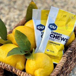 GU Żywność kolarska - ENERGY CHEWS 60 G LEMONADE