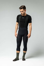 GOBIK Kolarskie klasyczne skarpetki - WINTER MERINO - zielony