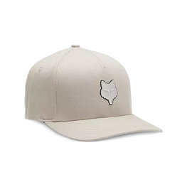 FOX Czapka kolarska - FOX HEAD FLEXFIT - kość słoniowa