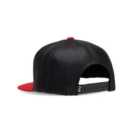 FOX Czapka kolarska - ABSOLUTE MESH SNAPBACK - czerwony