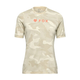 FOX Koszulka kolarska z krótkim rękawem - W RANGER - beżowy