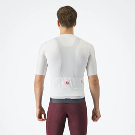 CASTELLI Koszulka kolarska z krótkim rękawem - ESPRESSO - biały