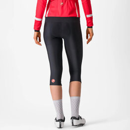 CASTELLI Kolarskie spodnie 3/4 bez szelek - ENTRATA W - czarny