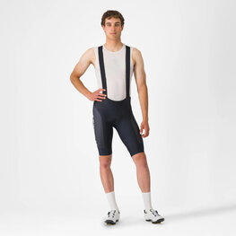 CASTELLI Krótkie spodnie kolarskie z szelkami - COMPETIZIONE 2 KIT - czarny