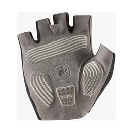 CASTELLI Kolarskie rękawiczki z krótkimi palcami - ESPRESSO - czarny