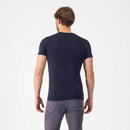 CASTELLI Kolarska koszulka z krótkim rękawem - CASTELLI '76 - niebieski