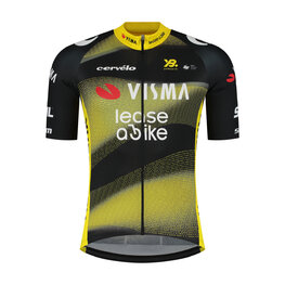 RAPIDGEAR Koszulka kolarska z krótkim rękawem - VISMA TDF25 REPLICA JERSEY - żółty/czarny