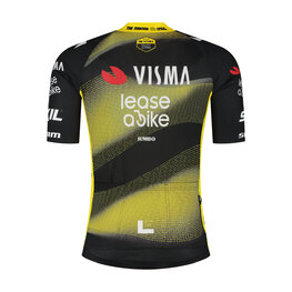 RAPIDGEAR Koszulka kolarska z krótkim rękawem - VISMA TDF25 REPLICA JERSEY - żółty/czarny