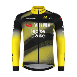 RAPIDGEAR Letnia koszulka kolarska z długim rękawem - VISMA TDF25 REPLICA JERSEY - żółty/czarny