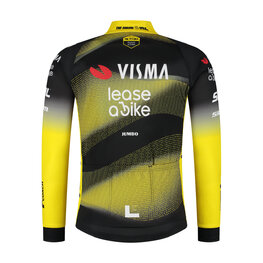 RAPIDGEAR Letnia koszulka kolarska z długim rękawem - VISMA TDF25 REPLICA JERSEY - żółty/czarny