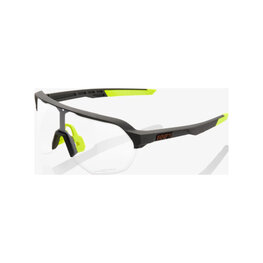 100% SPEEDLAB Okulary kolarskie - S2® - czarny/żółty
