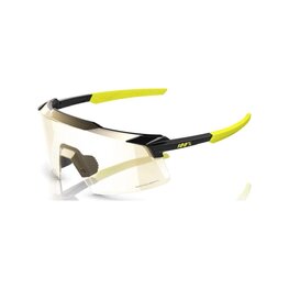 100% SPEEDLAB Okulary kolarskie - AEROCRAFT - czarny/żółty