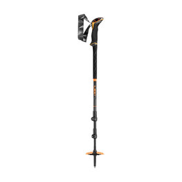 LEKI patyki - SHERPA LITE 100-135 cm - pomarańczowy/czarny