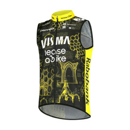 RAPIDGEAR Kamizelka kolarska - REPLICA VISMA TDF26 - czarny/żółty