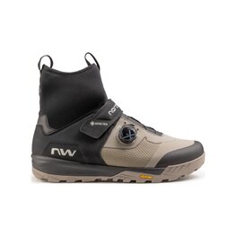 NORTHWAVE Buty rowerowe - KINGROCK PLUS GTX - czarny/brązowy