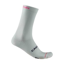 CASTELLI Kolarskie klasyczne skarpetki - GIRO LOGO 18 - biały