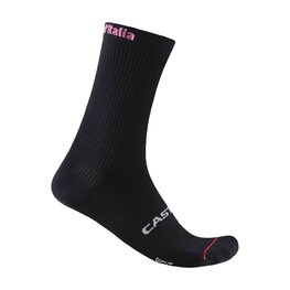 CASTELLI Kolarskie klasyczne skarpetki - GIRO LOGO 18 - czarny