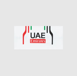 PISSEI Opaska kolarska - UAE TEAM EMIRATES 2024 - biały