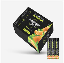 ENDORPHIN NUTRITION Żywność kolarska - BOX MAGNESIUM SHOTY ORANGE 25ml/14ks