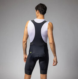 ALÉ Krótkie spodnie kolarskie z szelkami - STRADA 2.0 PR-E - czarny