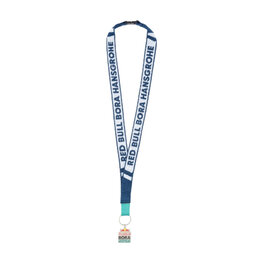 RED BULL sznurowadła - ESSENTIAL LANYARD - niebieski/biały/zielony