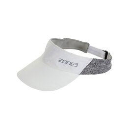 ZONE3 daszek - LIGHTWEIGHT RACE VISOR  - biały/szary