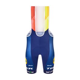 SANTINI Krótkie spodnie kolarskie z szelkami - LIDL TREK - BIB SHORTS