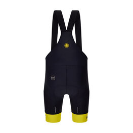 SANTINI Krótkie spodnie kolarskie z szelkami - TOUR DE FRANCE - BIB SHORTS - czarny