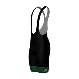 SANTINI Krótkie spodnie kolarskie z szelkami - TOUR DE FRANCE - BIB SHORTS - czarny