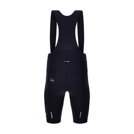 SANTINI Krótkie spodnie kolarskie z szelkami - UCI WORLD CHAMPION - czarny