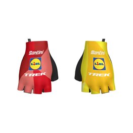 SANTINI Kolarskie rękawiczki z krótkimi palcami - LIDL TREK - GLOVES