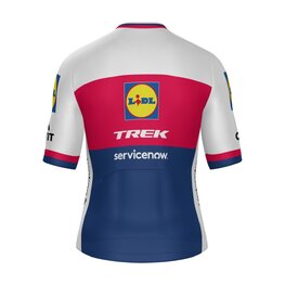 SANTINI Koszulka kolarska z krótkim rękawem - LIDL TREK - JERSEY CZ