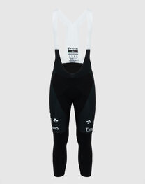 PISSEI Długie spodnie kolarskie z szelkami - UAE TEAM EMIRATES 2024 - czarny