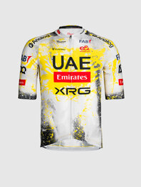 PISSEI Koszulka kolarska z krótkim rękawem - UAE TEAM EMIRATES 2025 REPLICA - kolorowy