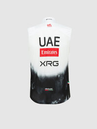 PISSEI Kamizelka kolarska - UAE TEAM EMIRATES 2025 - biały/czarny