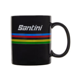 SANTINI kubki - UCI WORLD CHAMPION MUG - czarny