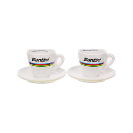 SANTINI kubki - UCI WORLD CHAMPION ESPRESSO CUPS - kolorowy