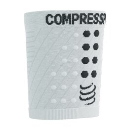 COMPRESSPORT frotka na rękę - RACING SWEATBANDS - biały