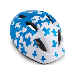 MET Kask kolarski - SUPER BUDDY - niebieski/biały