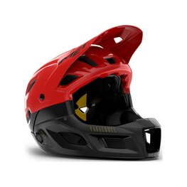 MET Kask kolarski - PARACHUTE MCR MIPS - czerwony/czarny