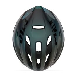 MET Kask kolarski - RIVALE MIPS - zielony/czarny