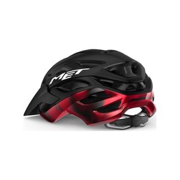 MET Kask kolarski - VELENO - czarny/czerwony