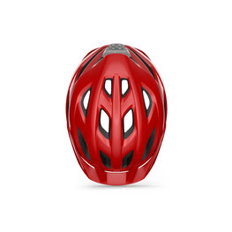 MET Kask kolarski - CROSSOVER - czerwony